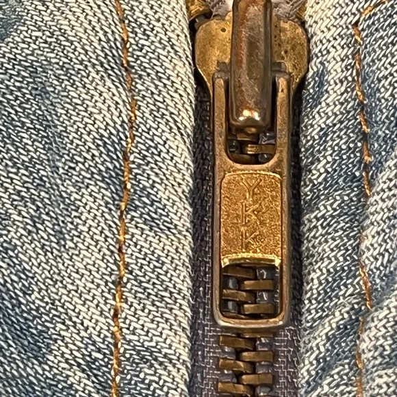 VTG Embroidered Blair Denim Quilted Lined Floral Flower Blue Jacket Womens XL - Picture 5 of 15